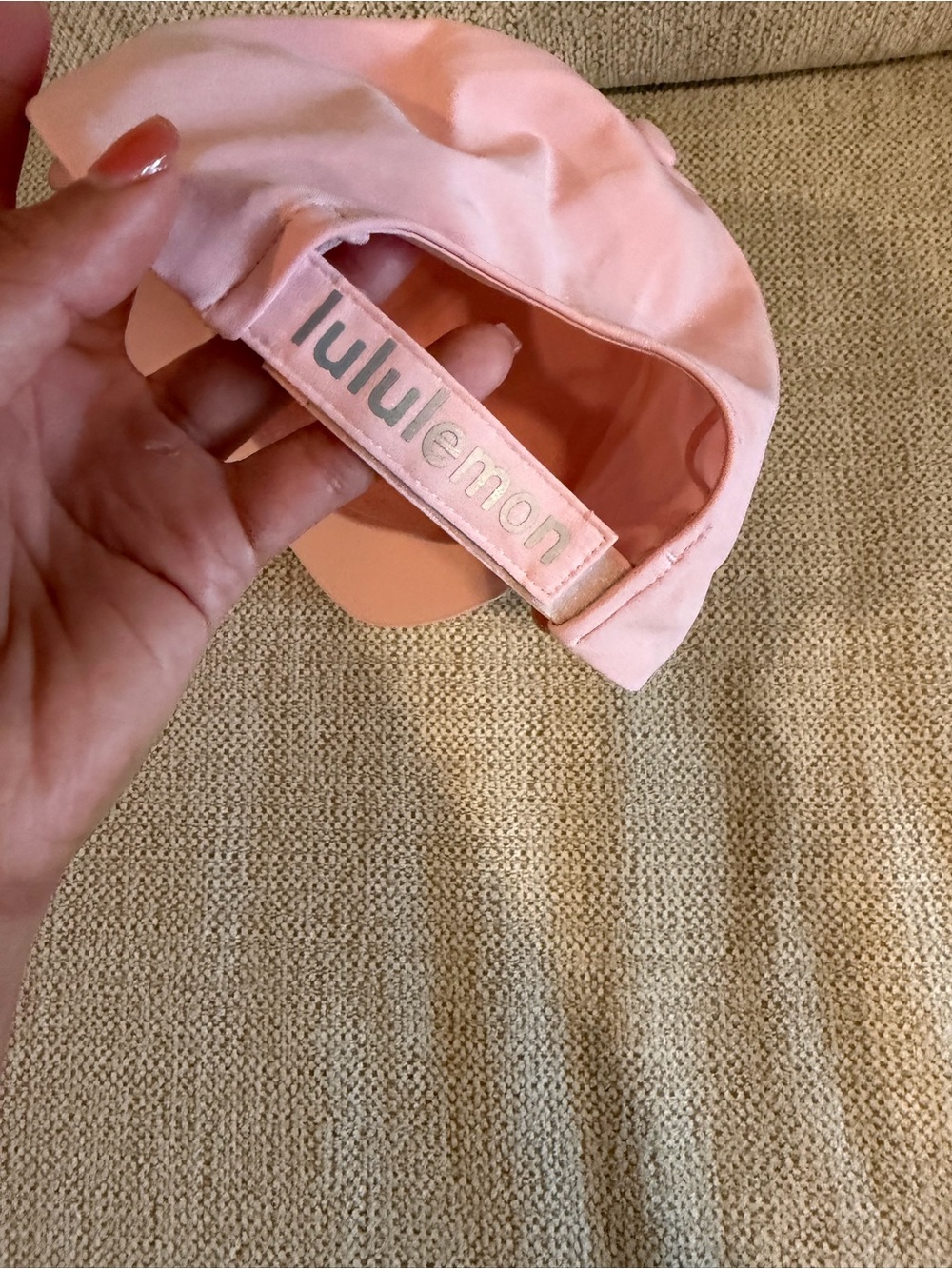 lululemon athletica Pink Adjustable Baseball Cap